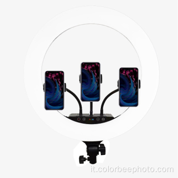 Touch screen LED Video selfie RGB Ring Light